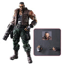 FINAL FANTASY VII REMAKE PLAY ARTS-KAI ACTION FIGURE: BARRET WALLACE VER.2 - DataBlitz