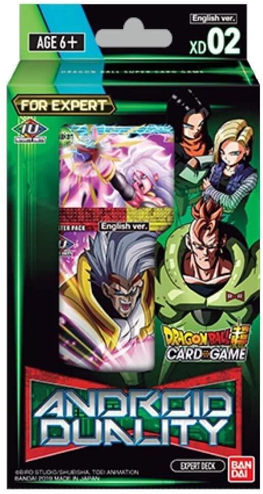 DRAGON BALL SUPER CARD GAME DB8 ANDROID DUALITY EXPERT DECK (XD02) - DataBlitz