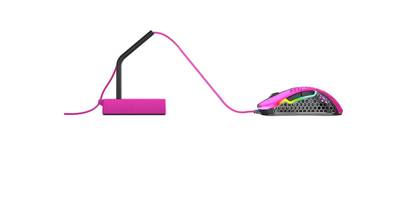XTRFY B4 MOUSE BUNGEE FOR SMOOTHER GAMING (PINK) - DataBlitz