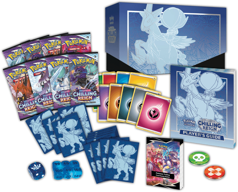 POKEMON TRADING CARD GAME SS6 SWORD & SHIELD CHILLING REIGN ELITE TRAINER BOX (177-80863) - DataBlitz