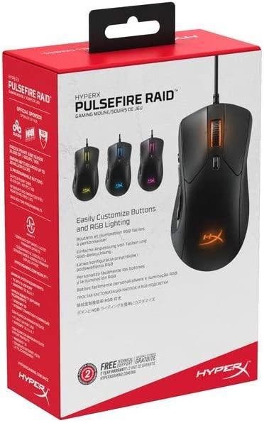 HYPERX PULSEFIRE RAID RGB GAMING MOUSE - DataBlitz