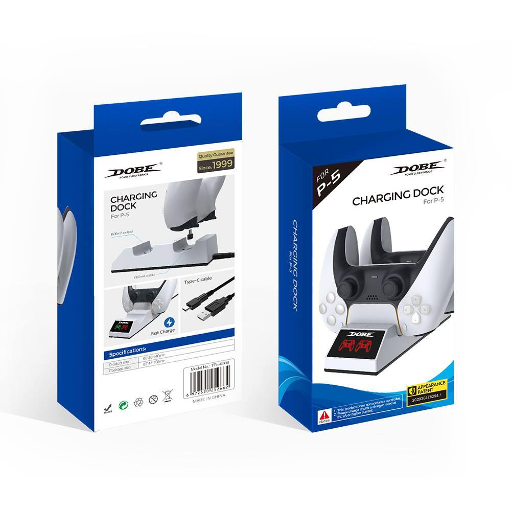 DOBE PS5 DUALSENSE CONTROLLER CHARGING DOCK (TP5-0508) - DataBlitz