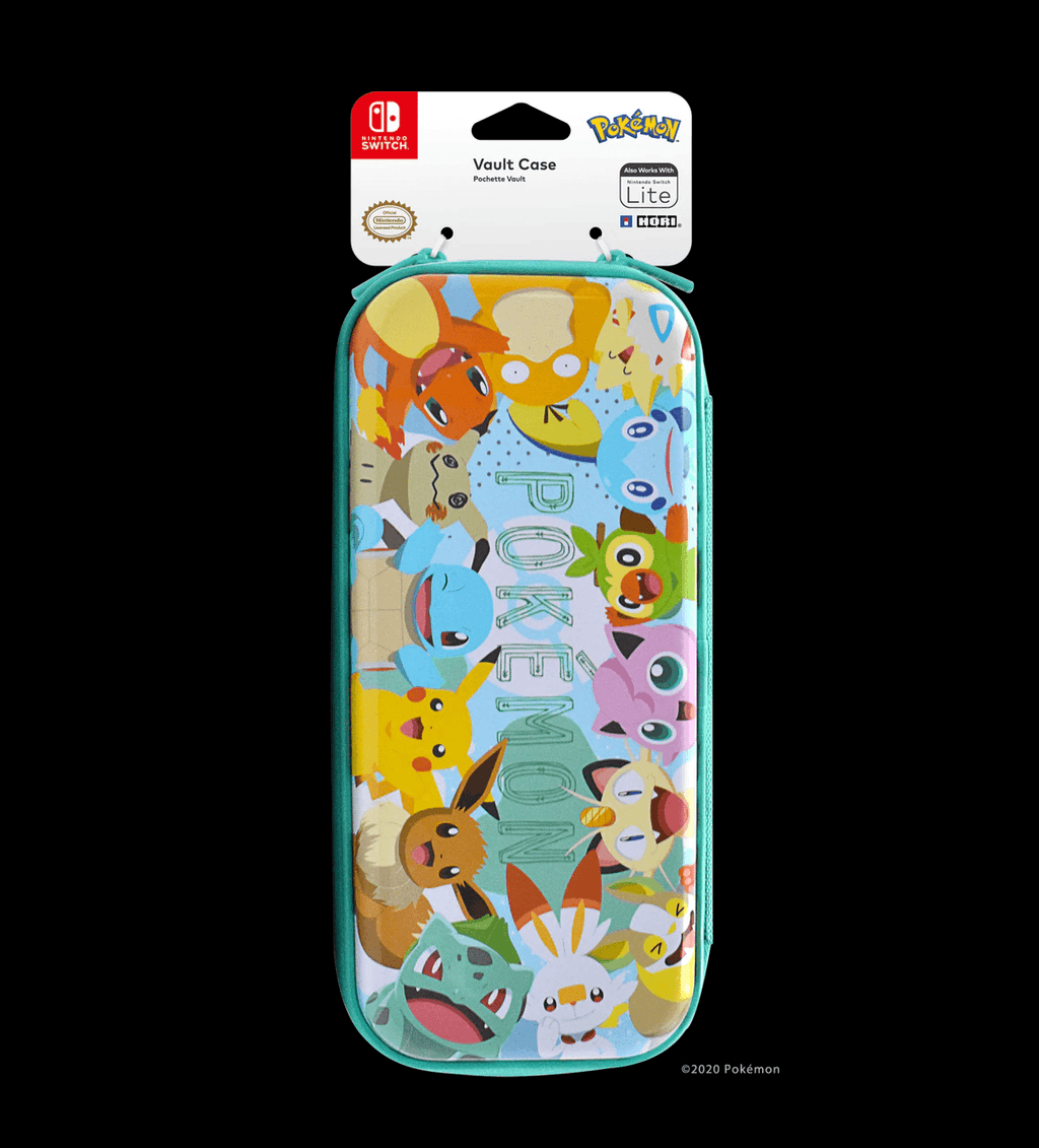 HORI NSW VAULT CASE POKEMON PIKACHU & FRIENDS FOR NINTENDO SWITCH ...