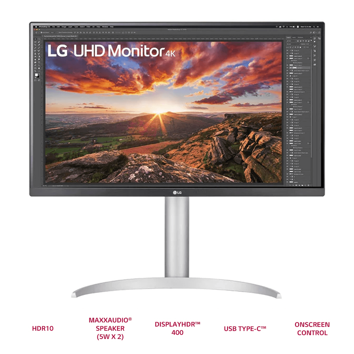 LG 27UP850N-W 27” UHD IPS Monitor - DataBlitz