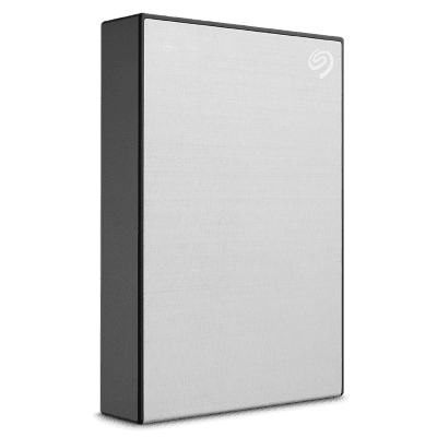 SEAGATE 4TB/TO BACKUP PLUS PORTABLE STORAGE (SILVER) - DataBlitz