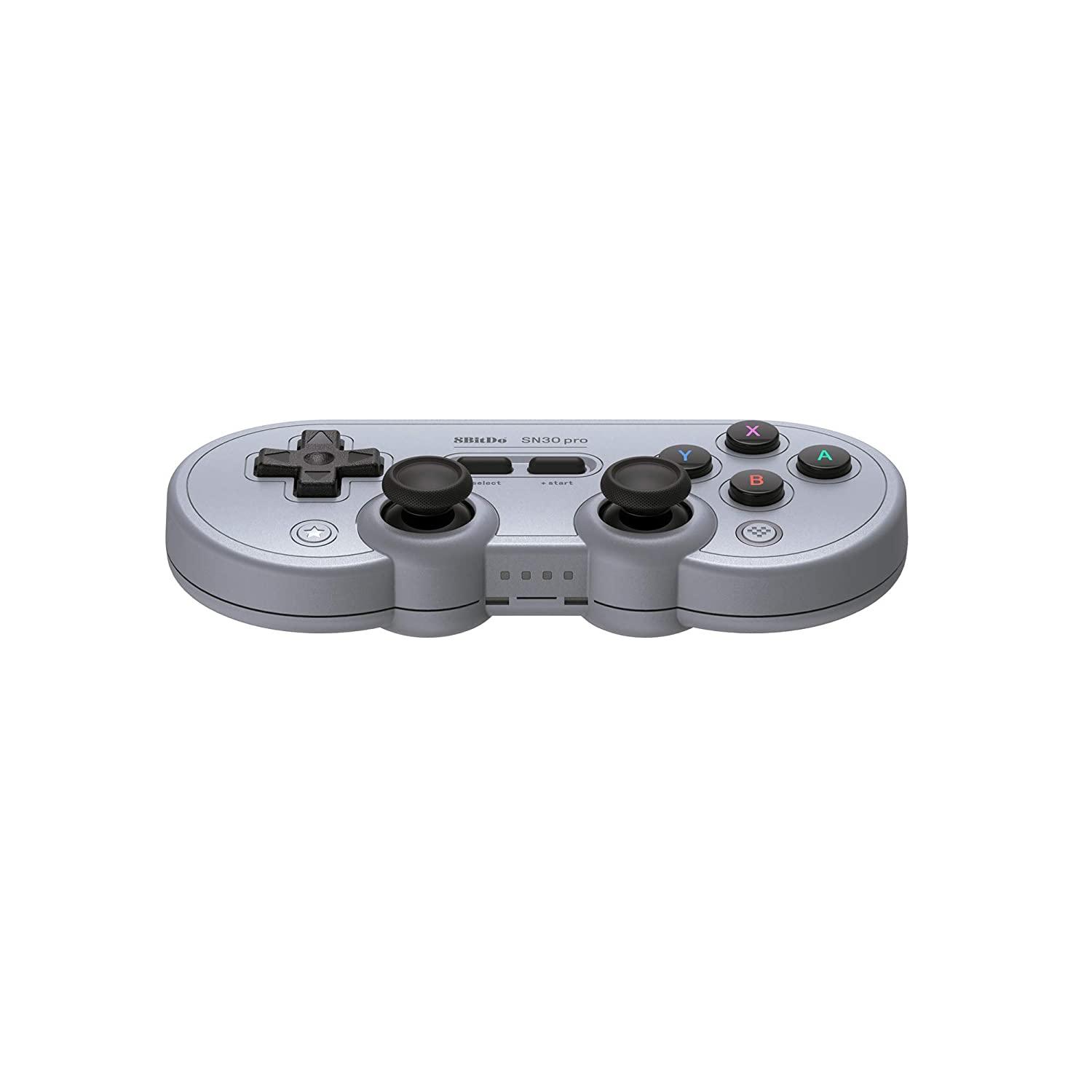 8BITDO SN30 PRO BLUETOOTH GAMEPAD GRAY EDITION (SWITCH/WINDOWS/ANDROID/MACOS/STEAM) - DataBlitz