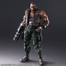 FINAL FANTASY VII REMAKE PLAY ARTS-KAI ACTION FIGURE: BARRET WALLACE VER.2 - DataBlitz