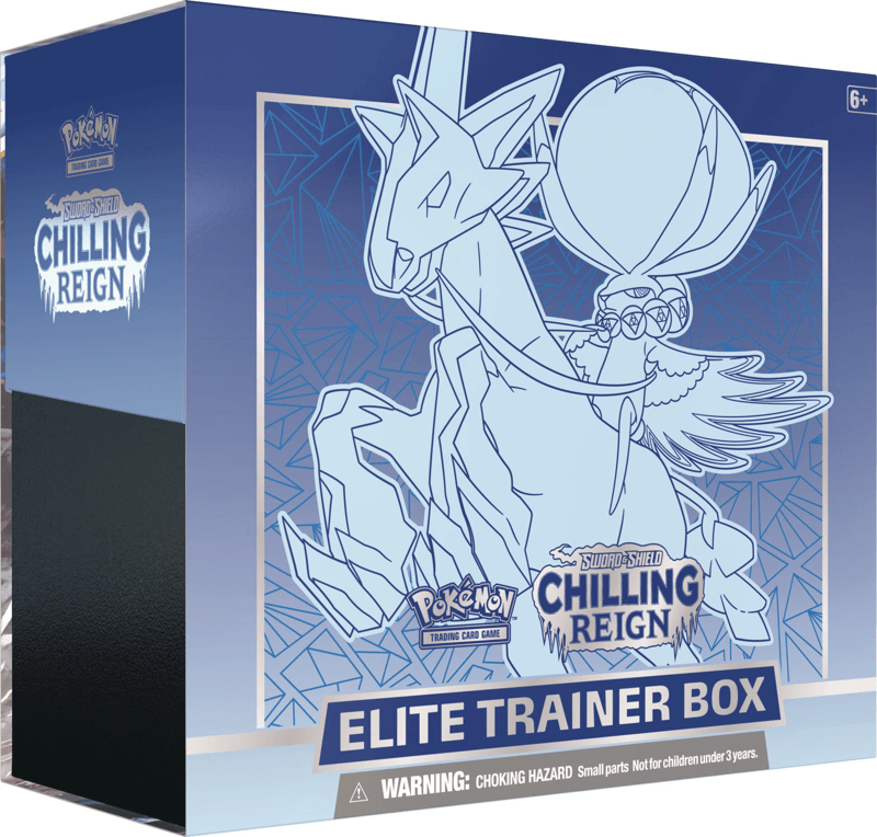 POKEMON TRADING CARD GAME SS6 SWORD & SHIELD CHILLING REIGN ELITE TRAINER BOX (177-80863) - DataBlitz