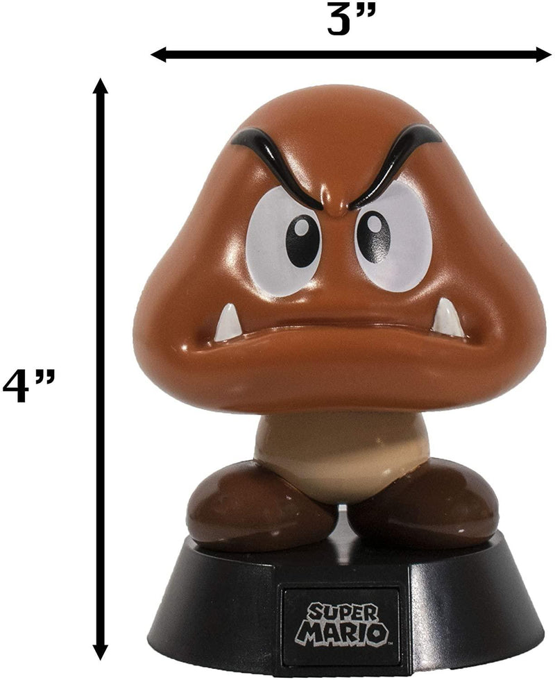 PALADONE SUPER MARIO BROS GOOMBA ICON LIGHT (