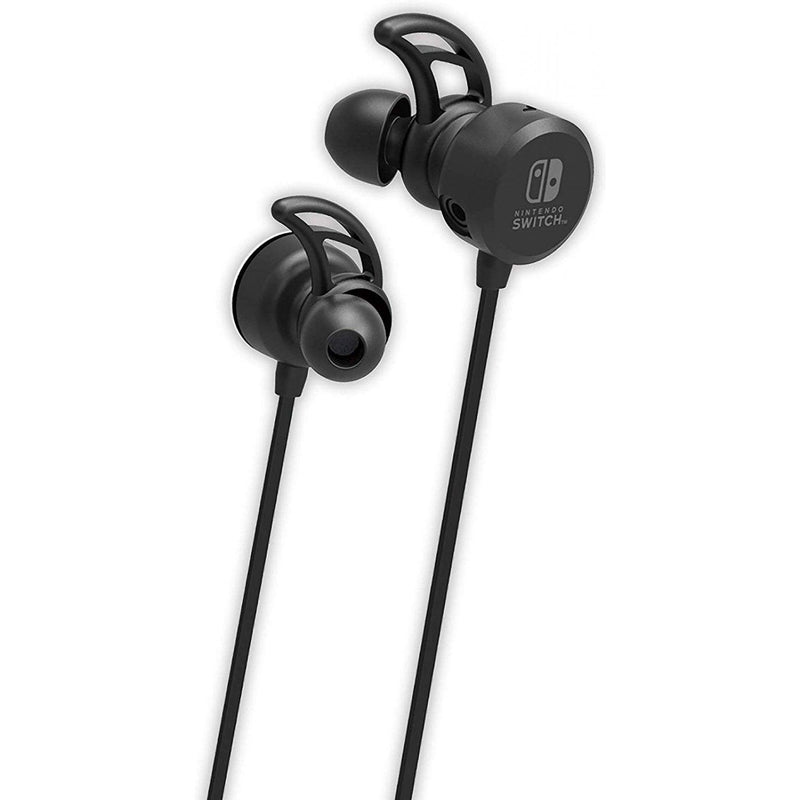 HORI NSW GAMING HEADSET IN-EAR BLACK (NSW-198A) - DataBlitz