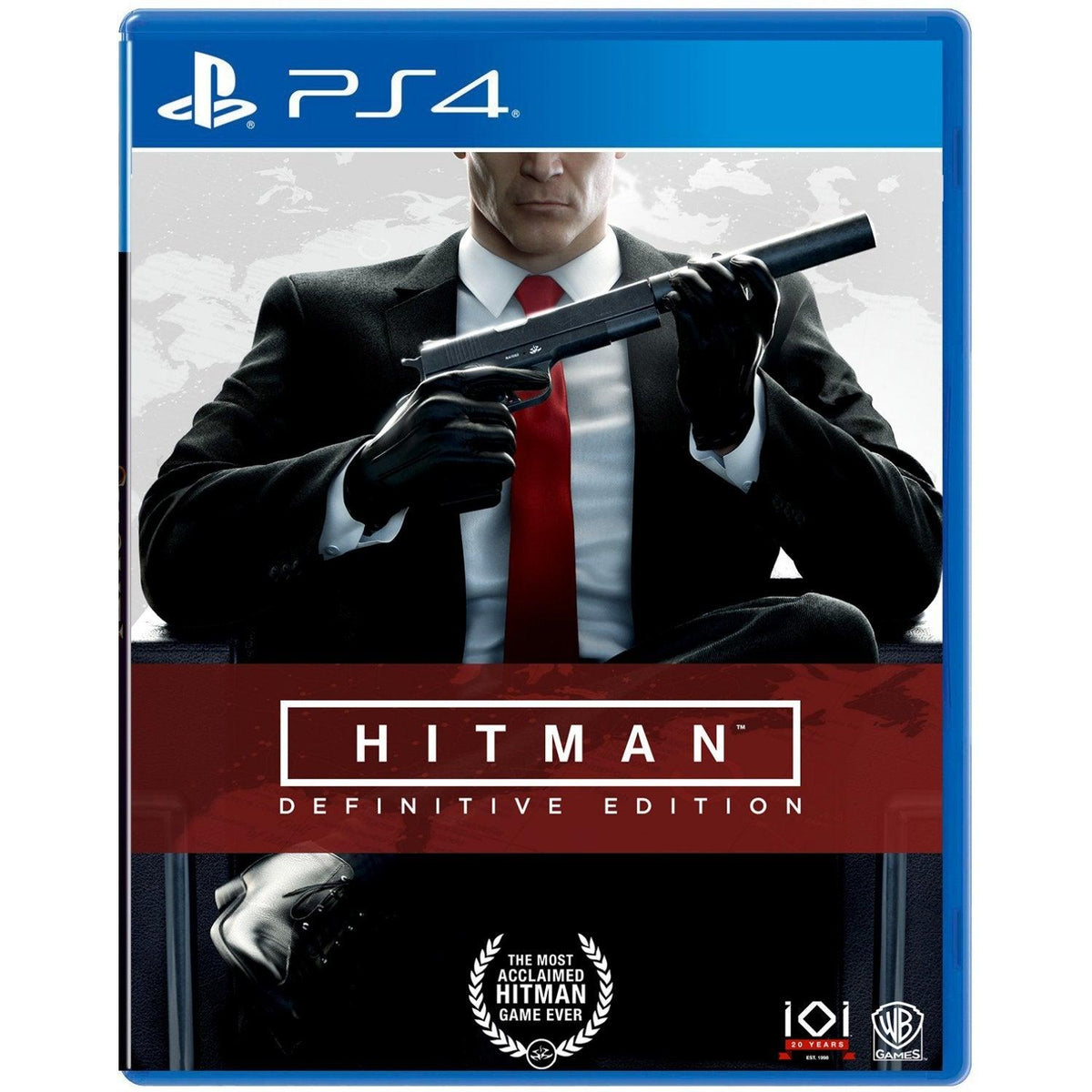 PS4 HITMAN DEFINITIVE EDITION STEELBOOK REG.3 - DataBlitz