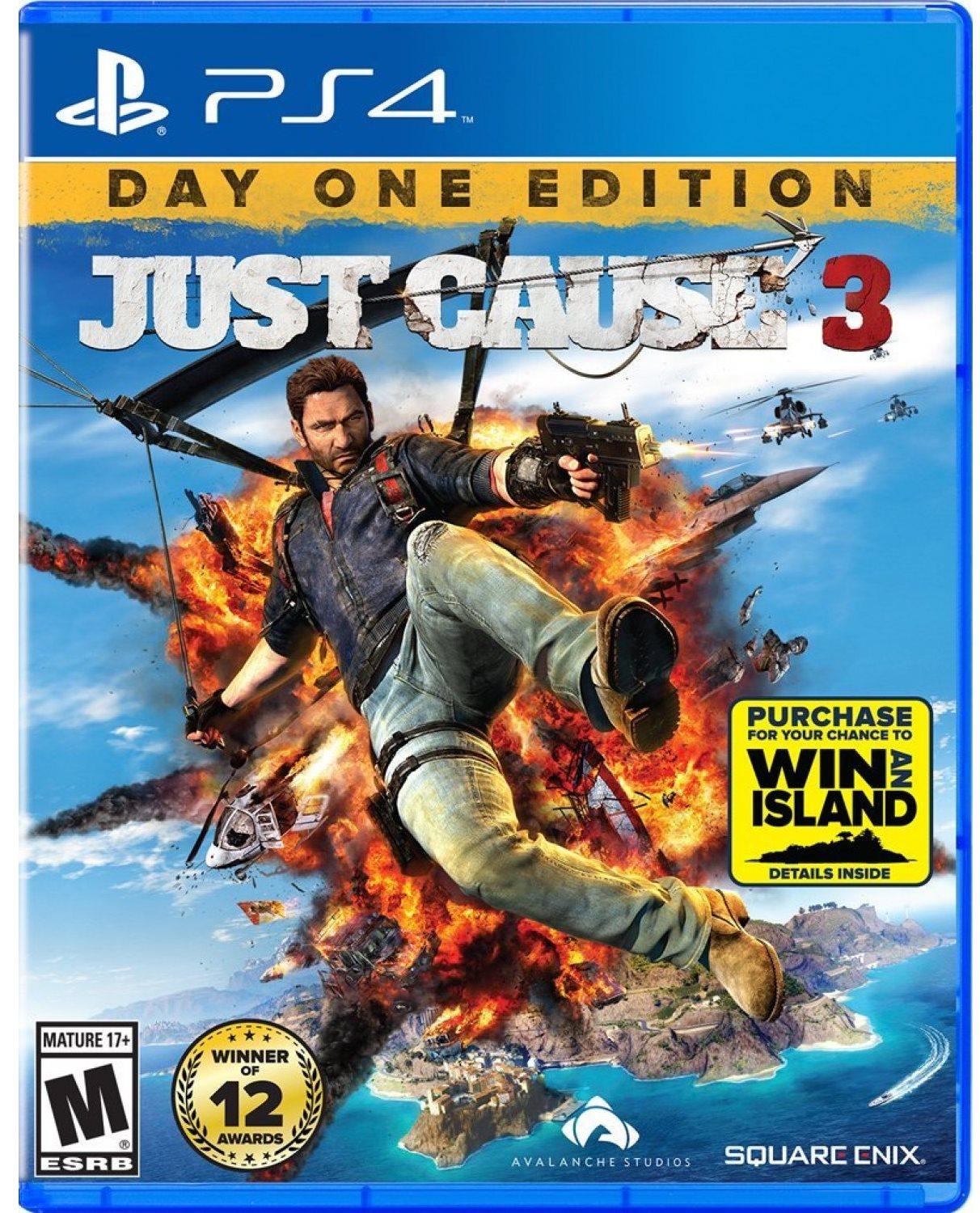PS4 JUST CAUSE 3 COLLECTORS EDITION REG.3 - DataBlitz
