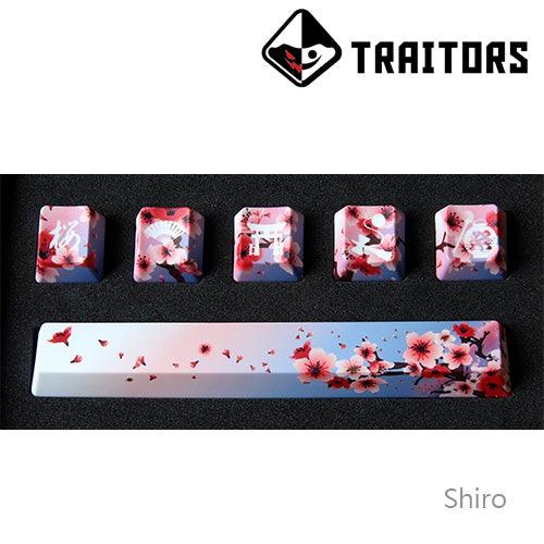 TRAITORS SAKURA SHIRO KEYCAP SET (TRDSU0247-1) - DataBlitz