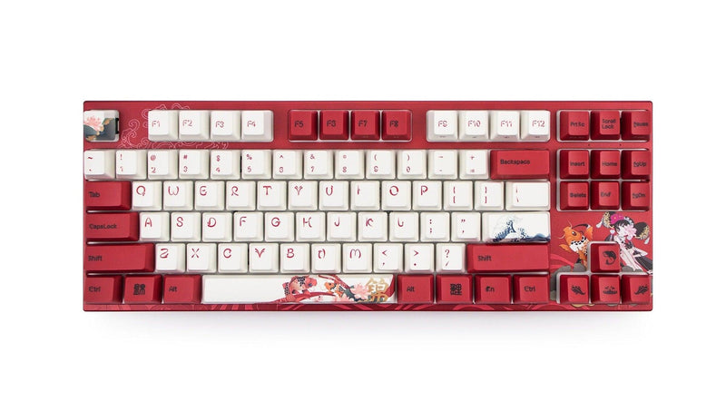 Varmilo VEM87 Koi Mechanical Keyboard (Varmilo EC Rose V2) (A33A039B0A3A01A034) - DataBlitz