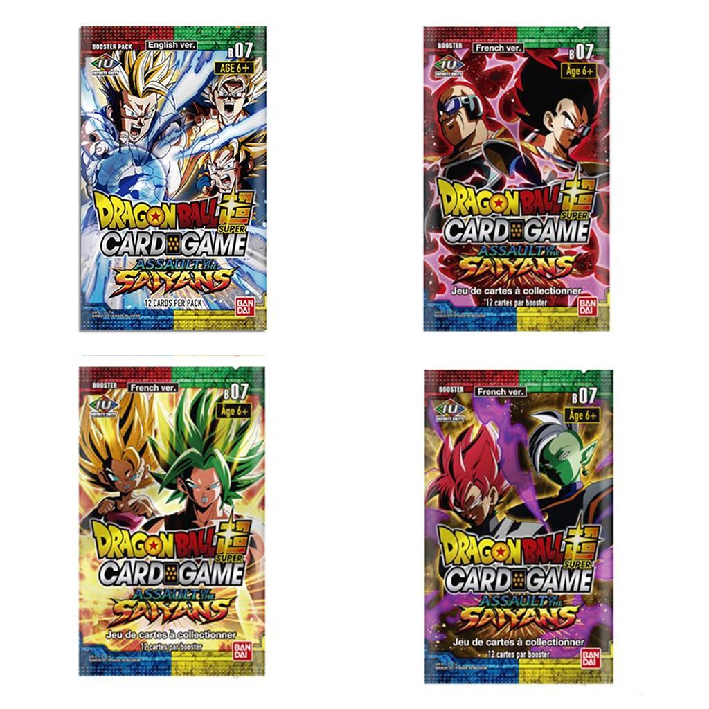 DRAGON BALL SUPER CARD GAME DB7 ASSAULT OF THE SAIYANS BOOSTER PACK - DataBlitz