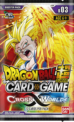 DRAGON BALL SUPER CARD GAME DB3 CROSS WORLDS BOOSTER PACK - DataBlitz