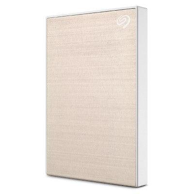 SEAGATE 1TB/TO BACKUP PLUS SLIM PORTABLE STORAGE (GOLD) - DataBlitz
