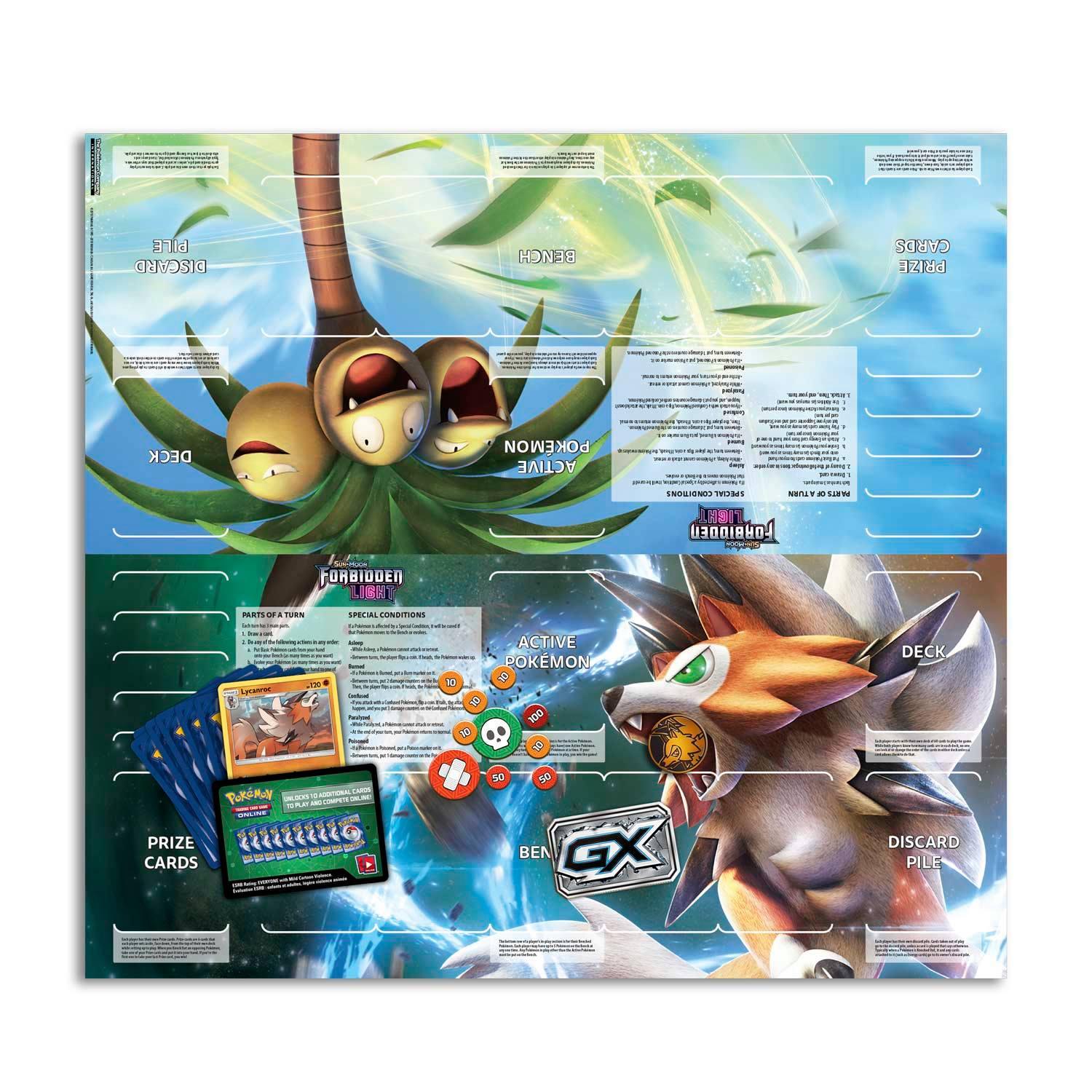 POKEMON TRADING CARD GAME SM6 FORBIDDEN LIGHT TROPICAL TAKEDOWN (ALOLAN) THEME DECK - DataBlitz