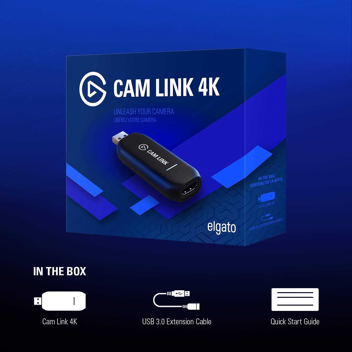 Link 4k Home All products Elgato Cam Link 4K