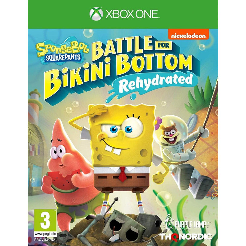 XBOXONE SPONGEBOB SQUAREPANTS BATTLE FOR BIKINI BOTTOM REHYDRATED (EU) - DataBlitz