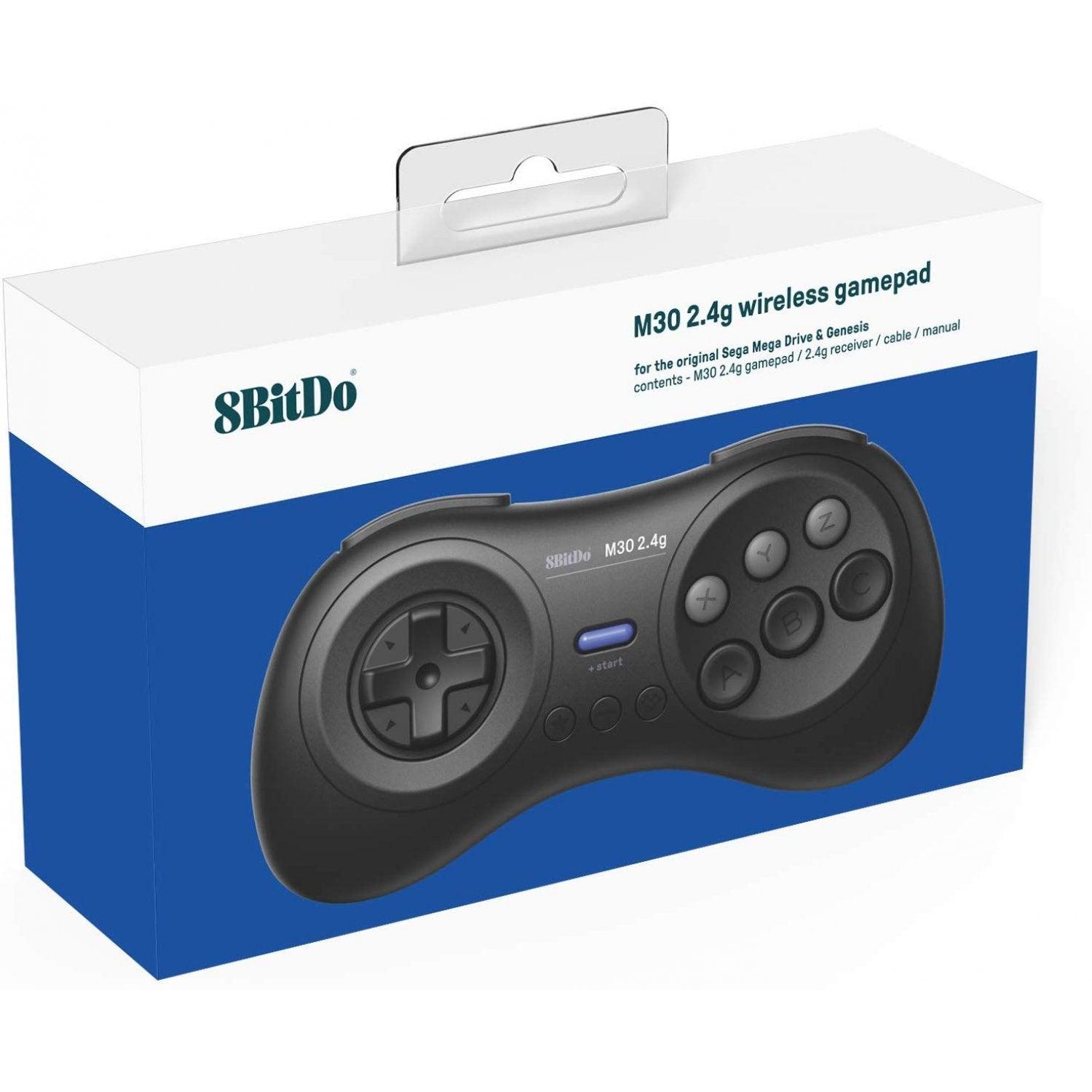 8BITDO M30 2.4G WIRELESS GAMEPAD FOR THE ORIGINAL GENESIS & MEGA DRIVE - DataBlitz