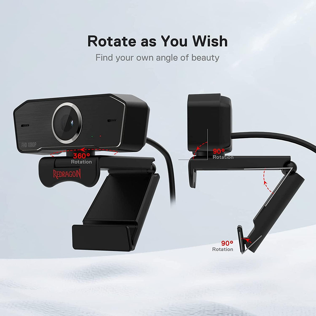 REDRAGON HITMAN USB STREAMING WEBCAM (GW800-1) - DataBlitz