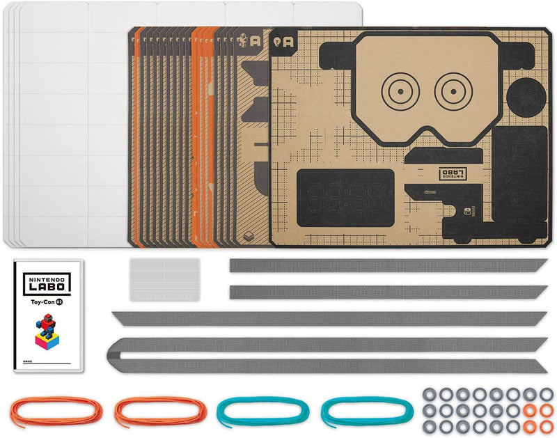 NSW Console Gray + Dobe 6 In 1 Protective Pack (TNS-19286) + Labo Kit Toy-Con 02 Robot Kit Bundle - DataBlitz