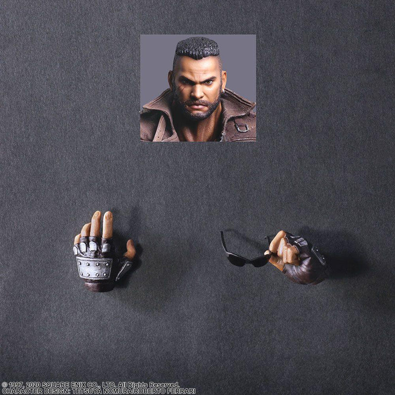 FINAL FANTASY VII REMAKE PLAY ARTS-KAI ACTION FIGURE: BARRET WALLACE VER.2 - DataBlitz