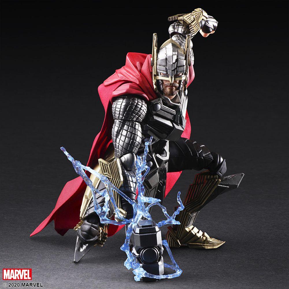 MARVEL UNIVERSE VARIANT BRING ARTS ACTION FIGURE DESIGNED BY TETSUYA NOMURA (THOR) - DataBlitz