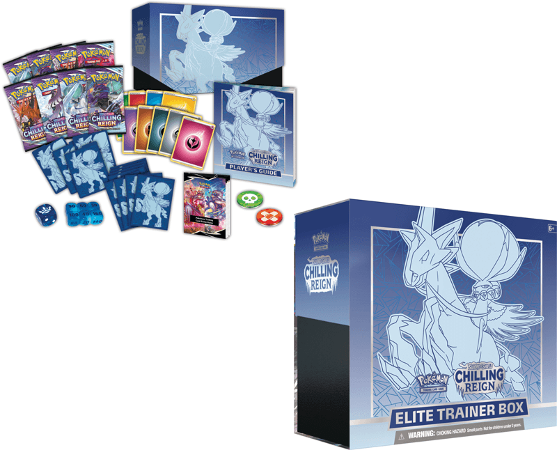 POKEMON TRADING CARD GAME SS6 SWORD & SHIELD CHILLING REIGN ELITE TRAINER BOX (177-80863) - DataBlitz