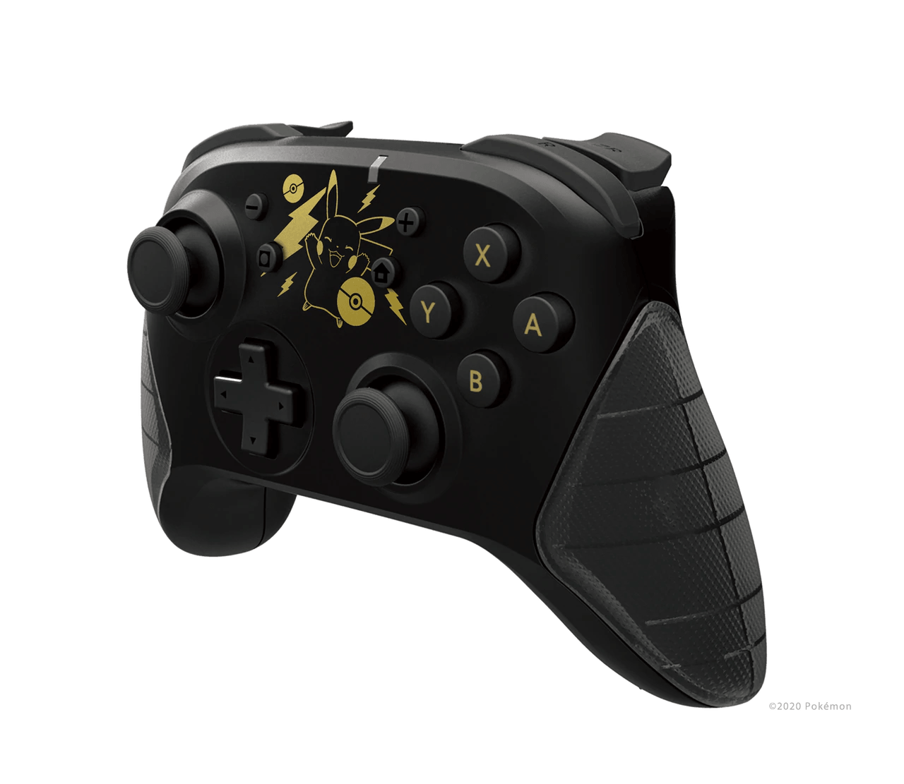 HORI NSW WIRELESS HORIPAD POKEMON PIKACHU (BLACK & GOLD) (NSW-293U) - DataBlitz