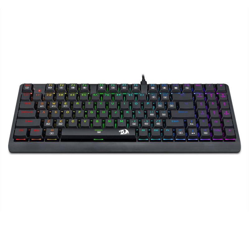 REDRAGON DRAGON WARRIOR MECHANICAL GAMING KEYBOARD (BLACK) (DUST-PROOF BLUE) (K603P-KBS) - DataBlitz