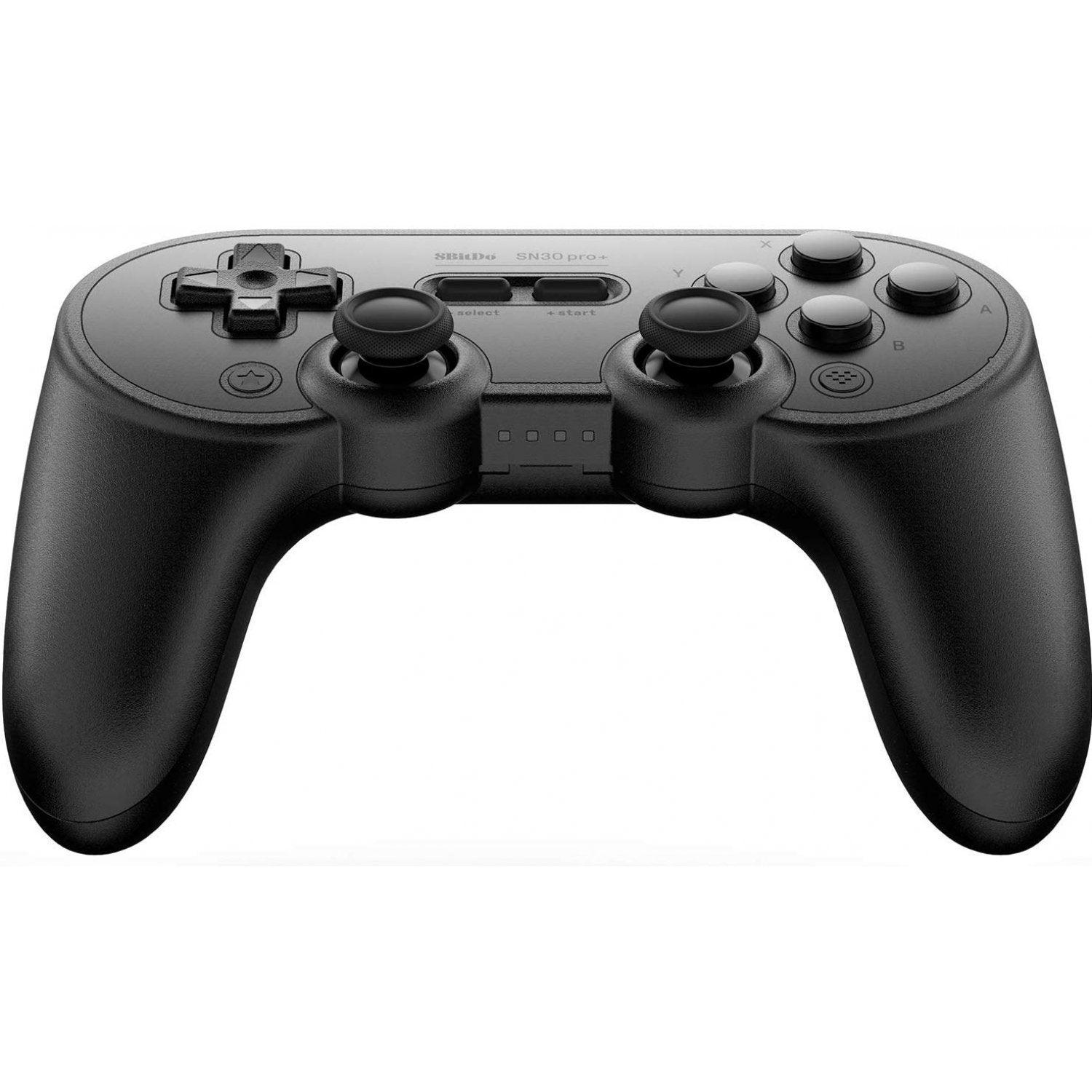 8BITDO SN30 PRO+ BLUETOOTH GAMEPAD BLACK EDITION (SWITCH/WINDOWS/ANDROID/MACOS/STEAM) - DataBlitz