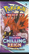 POKEMON TRADING CARD GAME SS6 SWORD & SHIELD CHILLING REIGN BOOSTER (177-80846) (ONE RANDOM BOOSTER PACK) - DataBlitz