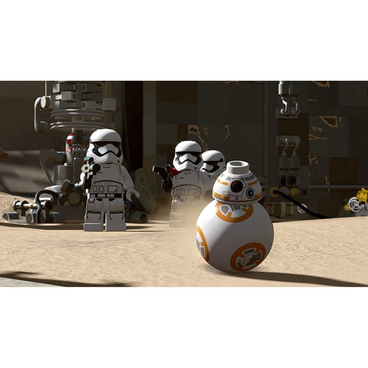 PS4 LEGO STAR WARS THE FORCE AWAKENS DELUXE ED. REG.2 INCLUDES FIRST ORDER STAR DESTROYER LEGO MINI FIGURE - DataBlitz