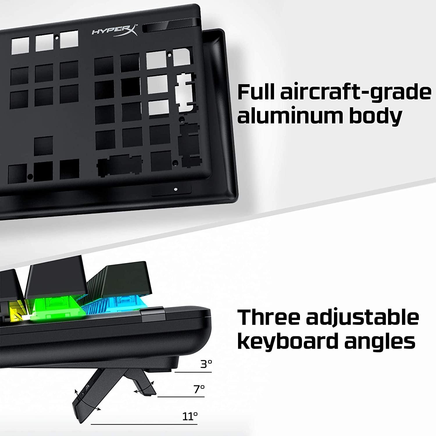 HyperX Alloy Origins RGB Mechanical Gaming Keyboard (Aqua Switch Tactile) For PC/PS4/XB1 - DataBlitz