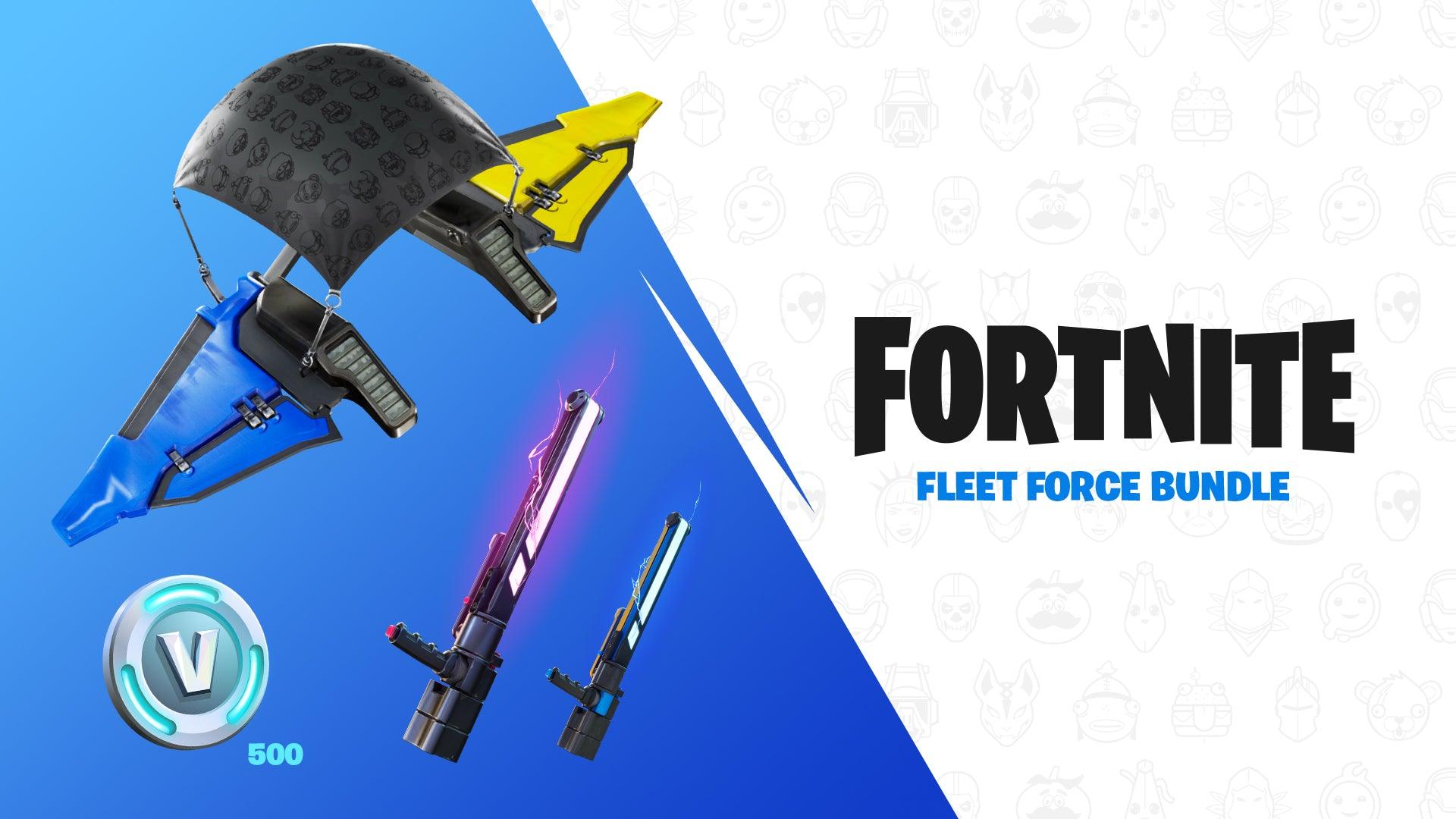 NSW JOY-CON CONTROLLER (L) / (R) FORTNITE EDITION (INCLUDES FLEETFORCE BUNDLE + 500 V BUCKS) (EU) - DataBlitz