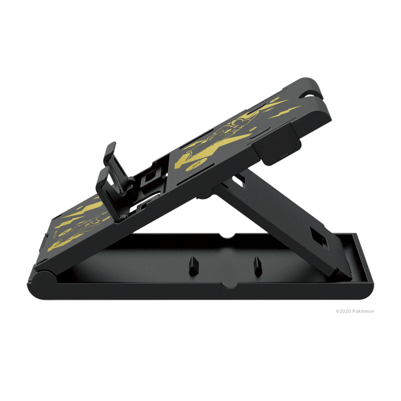 HORI NSW PLAYSTAND POKEMON PIKACHU FOR NINTENDO SWITCH/SWITCH LITE (BLACK & GOLD) - DataBlitz