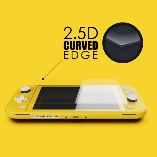 SKULL & CO. NSW TEMPERED GLASS SCREEN PROTECTOR 9H HARDNESS/2.5D EDGE (2 PACK) FOR N-SWITCH LITE - DataBlitz