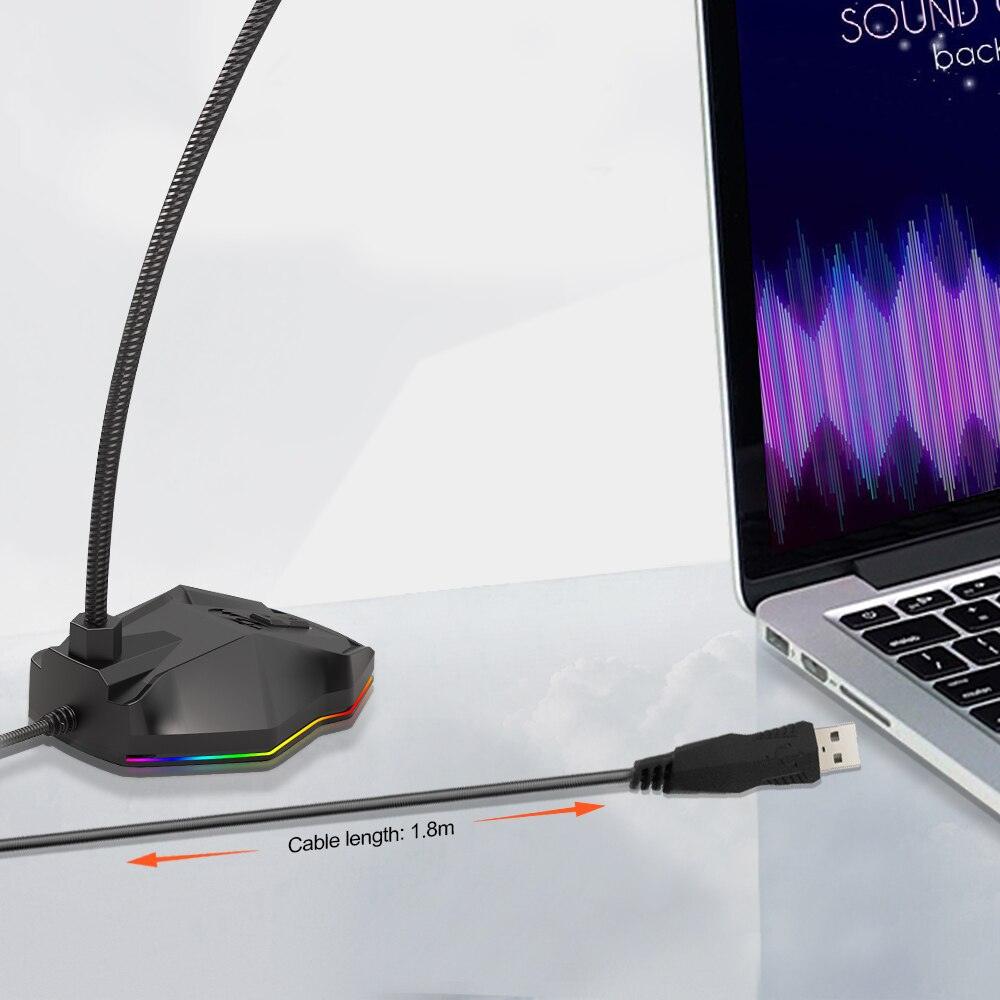 REDRAGON GM99 STIX USB WIRED MICROPHONE RGB - DataBlitz