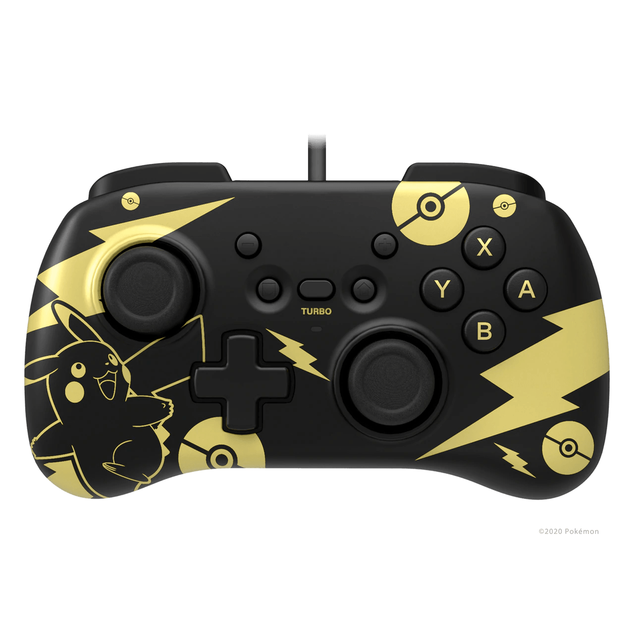 HORI NSW WIRED HORIPAD MINI POKEMON PIKACHU (BLACK & GOLD) (NSW-289U) - DataBlitz