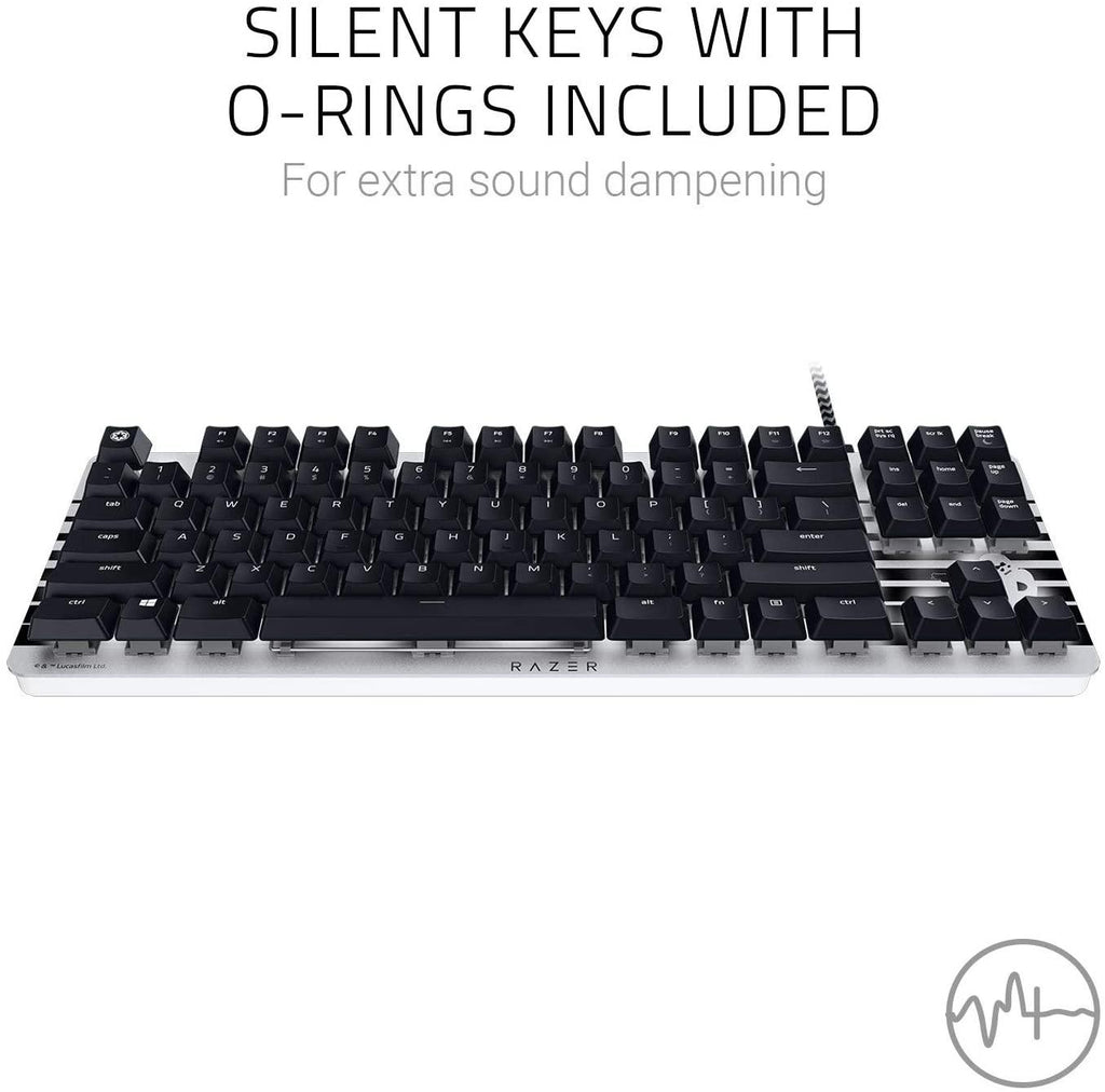 White Razor Silent Keyboard Razer Blackwidow Lite Silent Mechanical Keyboard Stormtrooper Edition ...