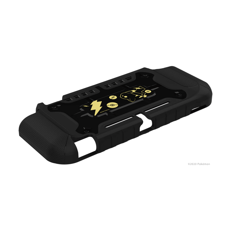 HORI NSW LITE HYBRID SYSTEM ARMOR POKEMON PIKACHU (BLACK & GOLD) (NS2-077U) - DataBlitz