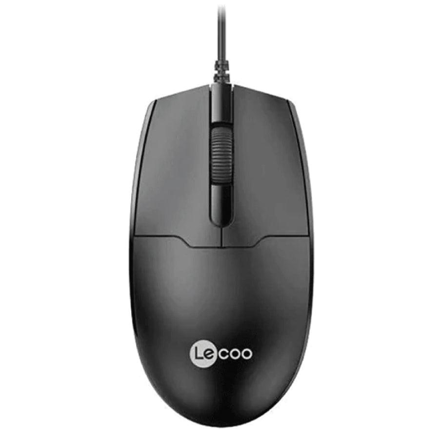 LECOO MS101 WIRED MOUSE (BLACK) - DataBlitz