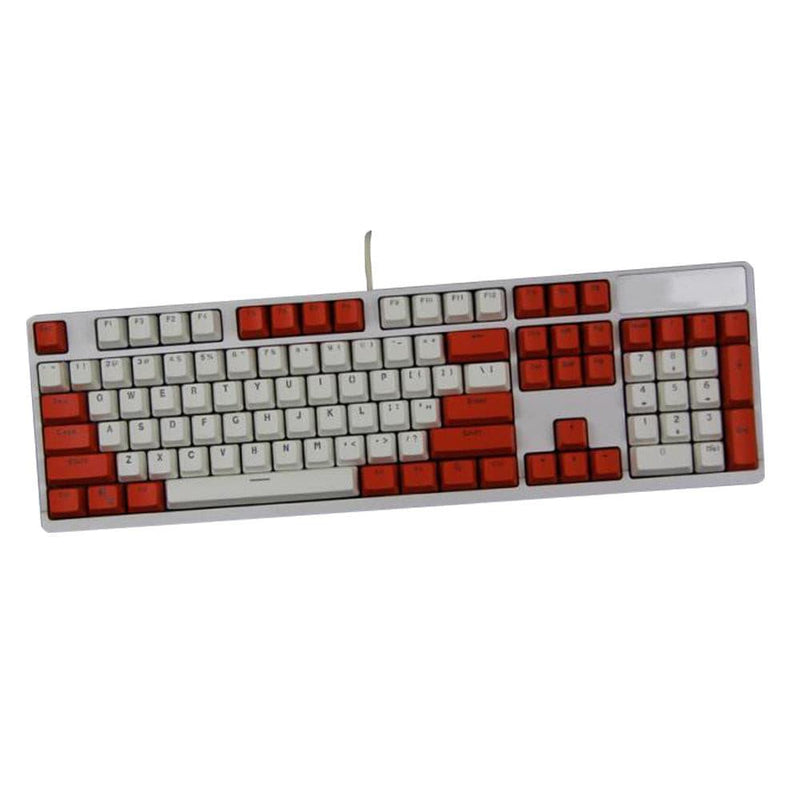 104 Doubleshot OEM PBT Keycaps (Red Alert) - DataBlitz