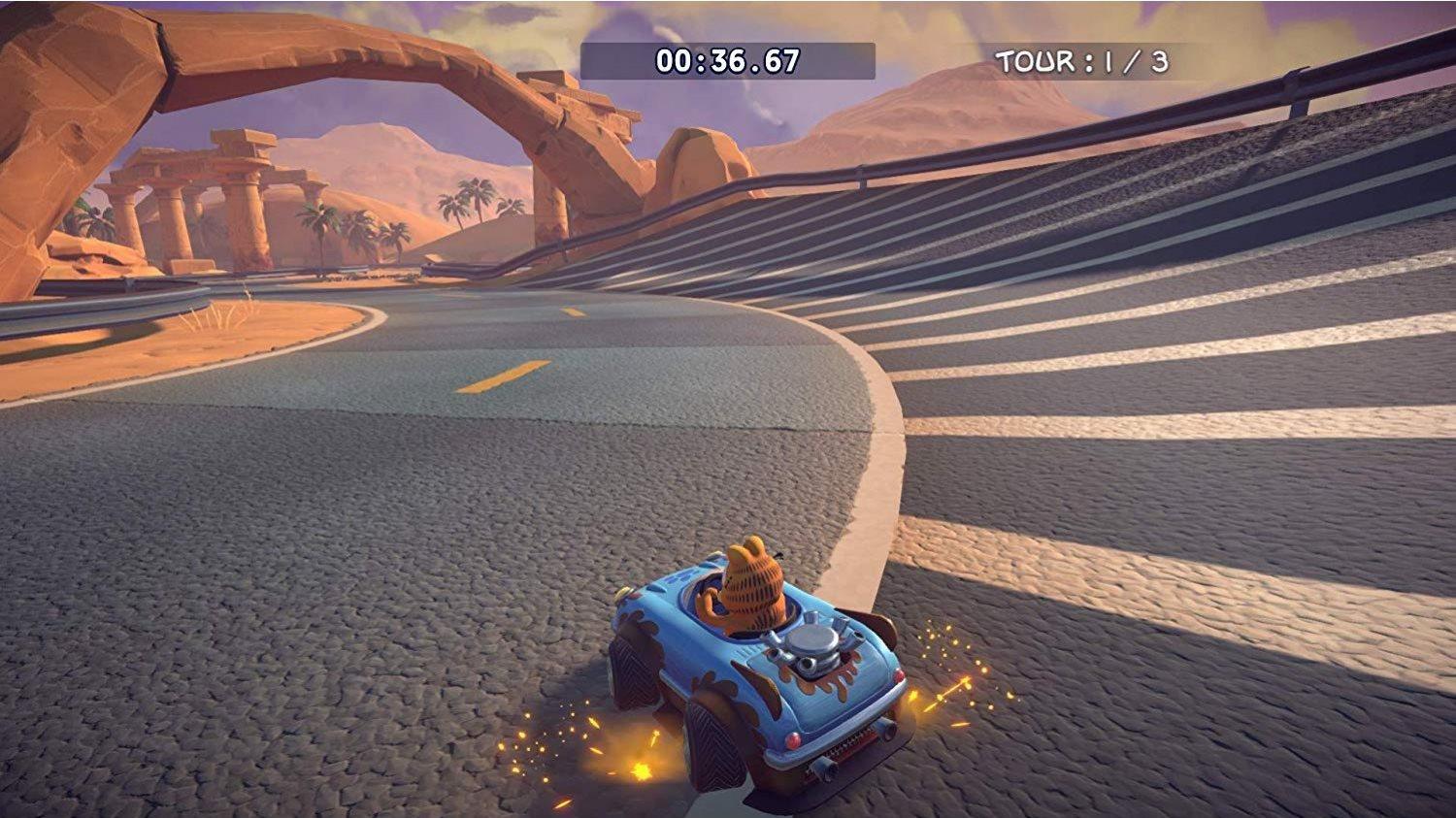 PS4 GARFIELD KART FURIOUS RACING REG.2 - DataBlitz