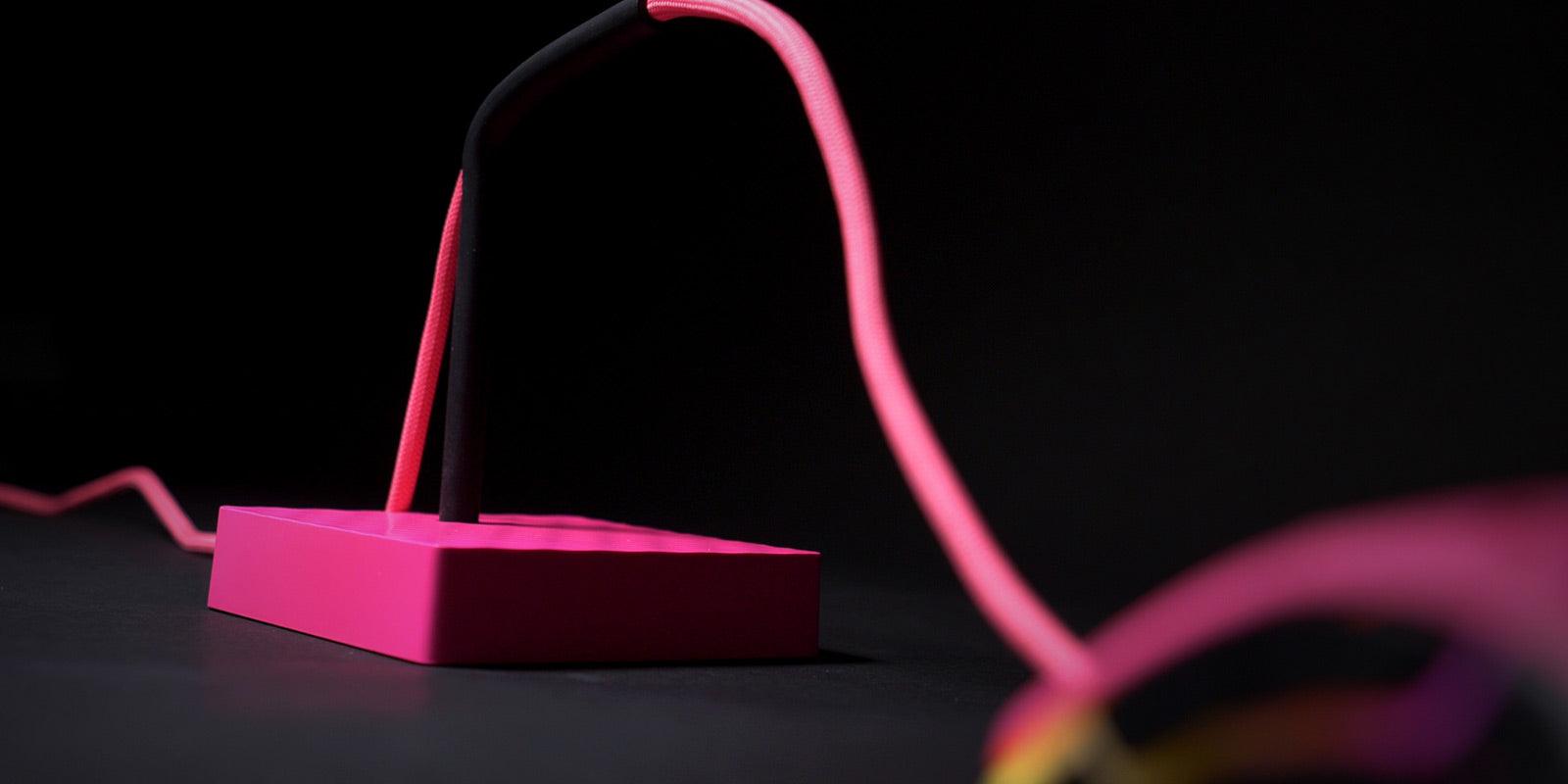 XTRFY B4 MOUSE BUNGEE FOR SMOOTHER GAMING (PINK) - DataBlitz