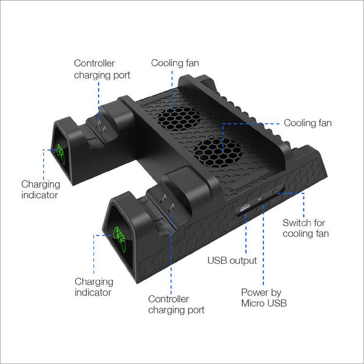 DOBE XBOXONE MULTIFUNCTIONAL COOLING STAND (TYX-18122) - DataBlitz