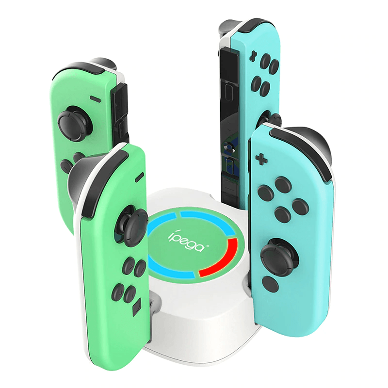 IPEGA 4-IN-1 CHARGING STATION FOR N-SWITCH JOY-CON CONTROLLERS (ANIMAL CROSSING) (PG-9177A) - DataBlitz