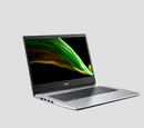 ACER ASPIRE 3 A314-35-P41M LAPTOP (PURE SILVER) | 14" HD | 8GB DDR4 |128GB SSD | 1TB HDD | INTEL UHD | WIN10 + ACER ENTRY RUN RATE BACKPACK E-1620-P (LZBPKM6B12) - DataBlitz